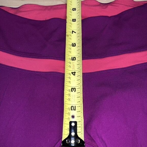 PrAna Yoga Pants WOMAN'S Small Capri Pink Calf Slits Leggings - Picture 6 of 9